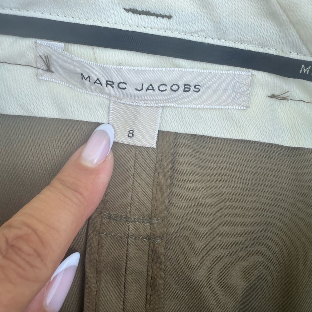 Marc Jacobs Runway Spring 2015 Cotton Bermuda Crop Pants size 8 - Picture 14 of 16